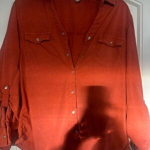 Reba Vibrant red Shirt